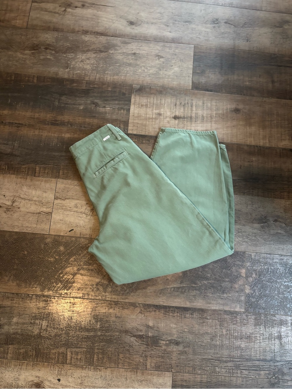 MOTHER Sage Green Chino Pants size 28